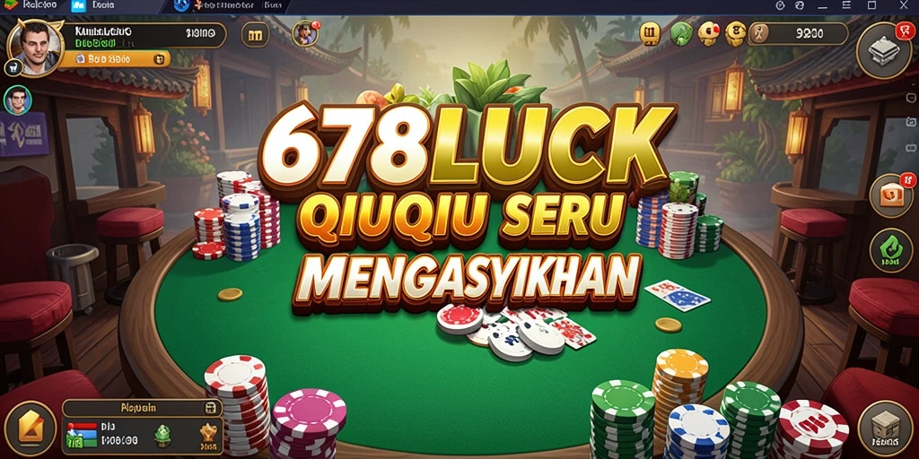 Tangkapan layar menampilkan gameplay QiuQiu yang seru dan interaktif.