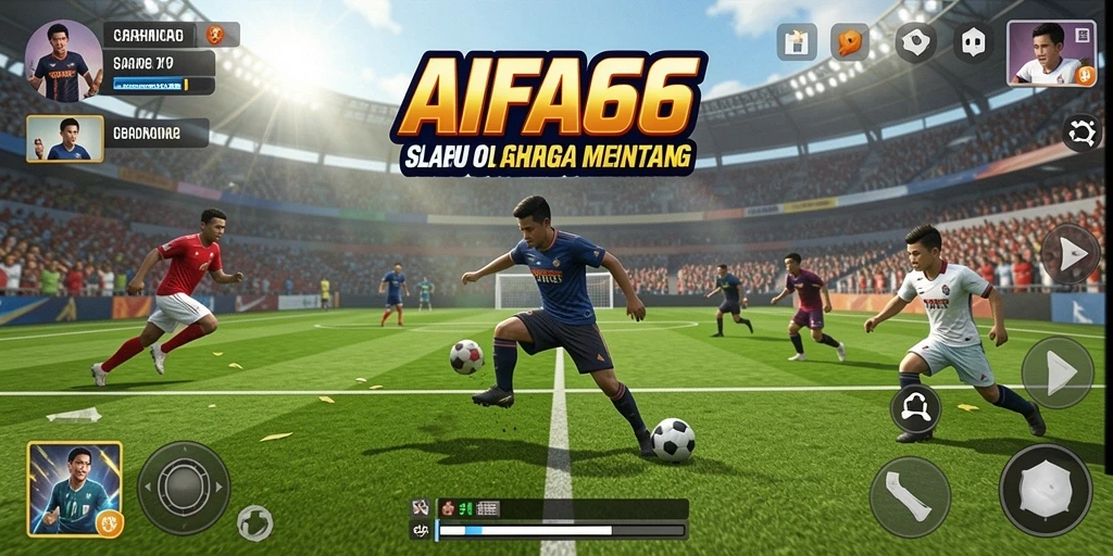 Tangkapan layar AIFA66 menampilkan kompetisi seru dalam olahraga.