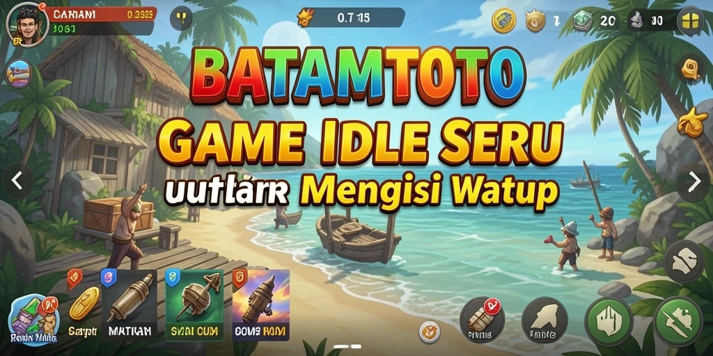 Screenshot utama BATAMTOTO menampilkan gameplay santai dan menarik.