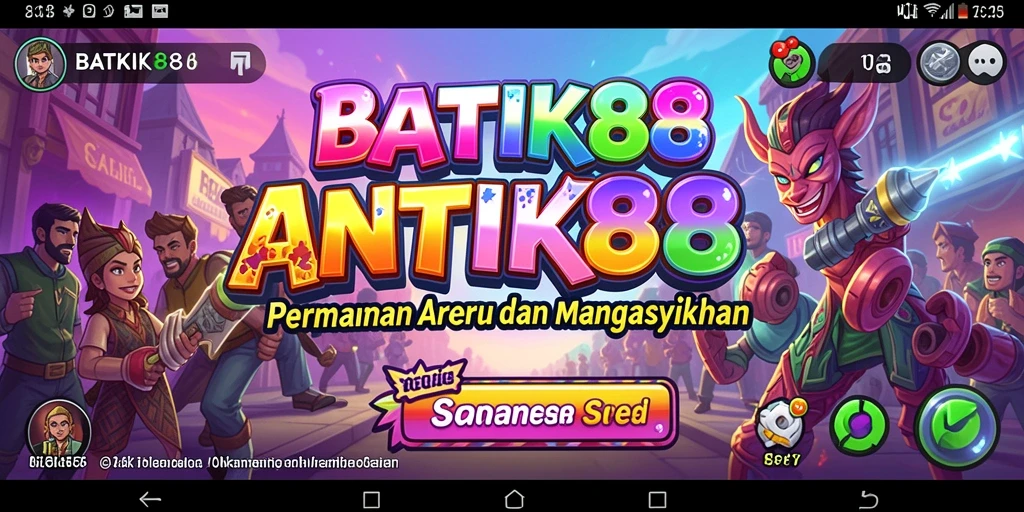 Screenshot menampilkan gameplay intens yang sangat mengasyikkan.