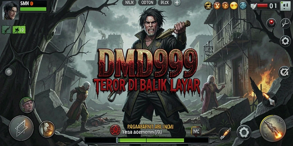 Gameplay DMD999 yang menegangkan dan menyeramkan.