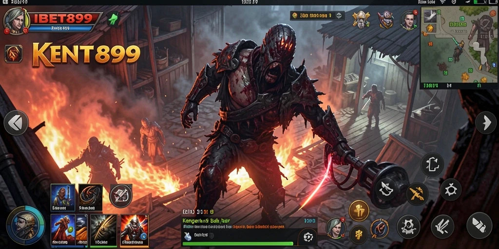 Screenshot dari gameplay menakutkan IBET899 yang menampilkan suasana horor.