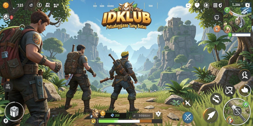 Gameplay Open World yang menakjubkan di IDKLUB.
