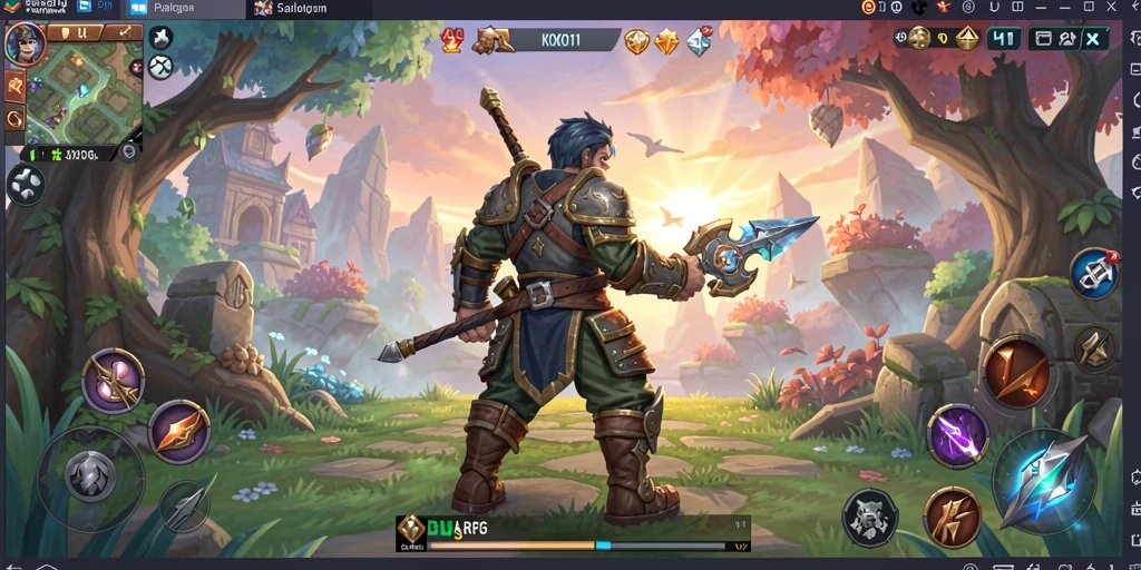 Tampilan menarik dari gameplay KOKO11 yang penuh aksi.