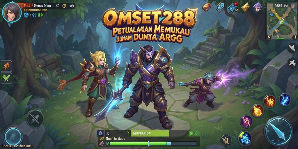 Tangkapan layar utama menampilkan aksi seru dalam gameplay ARPG.