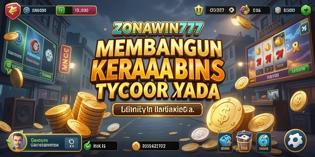 Tampilan gameplay ZONAWIN777 dengan elemen bisnis yang menarik.